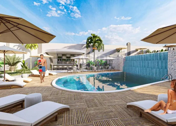 Apartamento Stylish 1br Flat Pool View & 10 Min Walk To Alanya